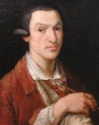 Franz Thomas Low Self portrait oil painting